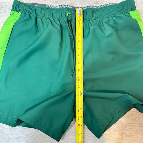 Tommy Hilfiger NWT Green Swim Trunks 5in inseam Size XL - Picture 8 of 12
